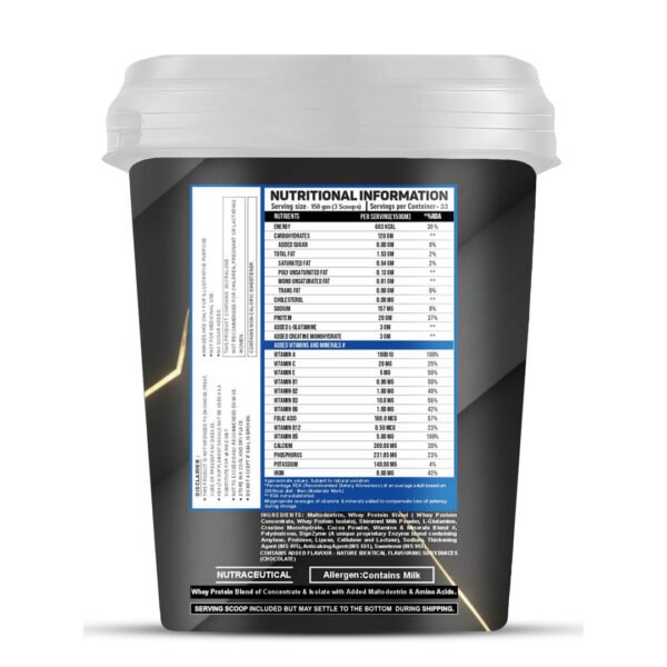 5kg Left Anabolic Mass Gainer | Gain Weight, Build Muscles